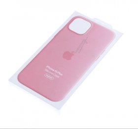 Apple Leather Bag Gsm - Mwne3zm-a Iphone 15 Plus Silicone Case With Magsafe - Pink