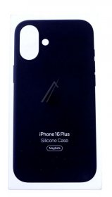 Apple Leather Bag Gsm - Myy93zm-a Iphone 16 Plus Silicone Case With Magsafe - Black