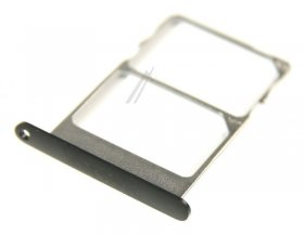Nokia Sim card Holder - Mees252004a Sim Tray Fur (ta-1063) Nokia 3 1 - Black Chrome