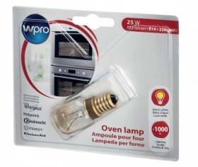 E14 oven Lamp - C00385585 Oven Bulb 300° T25 E14 25w D E F I Nlgb [Whirlpool Indesit]