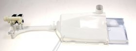 Detergent Dispenser Cover - C00767651 488000767651 Aqualtis Disp asm 535 Wm Bks-wh [Whirlpool Indesit]