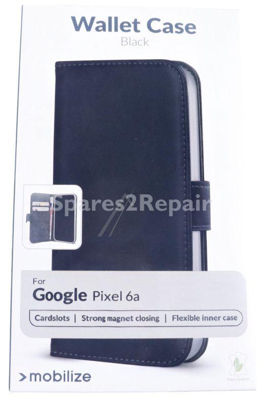 Mobilize Leather Bag Gsm - 28118 Mobilize Classic Gelly Wallet Book Case Google Pixel 6a Black