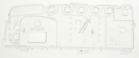 Fixings And Brackets - 8079295054 Diffuser Luminous Diode Support [Electrolux Aeg]