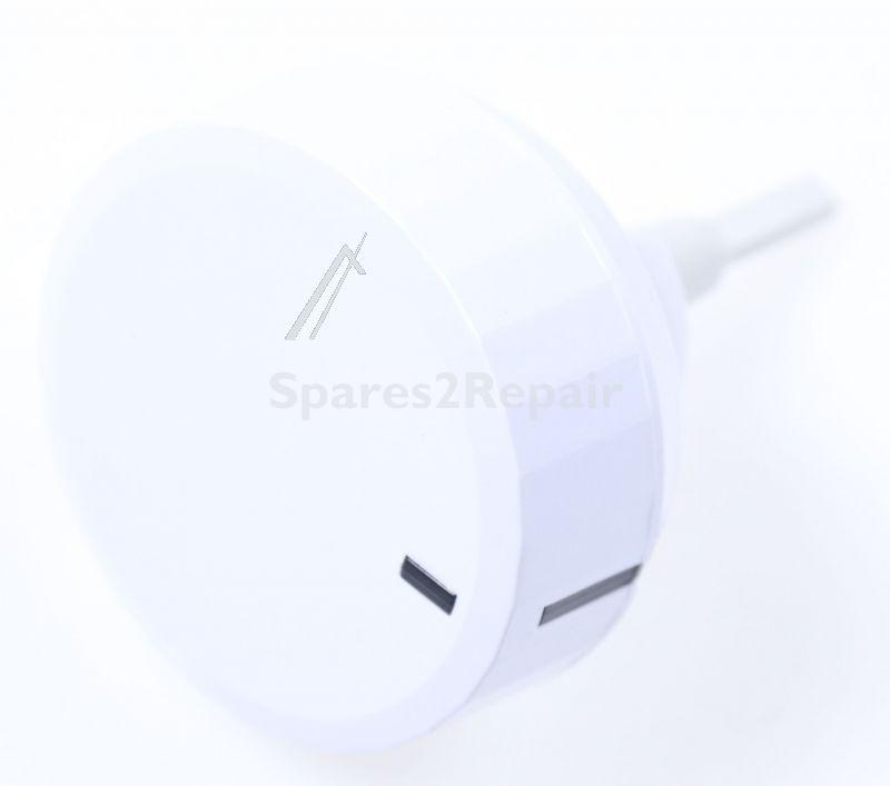 Button - 42229097 Pr ad knob Gr-t-g white-k black-k8 [Vestel]
