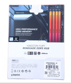 Ram Processors - Kingston 32gb 6400mt-s Ddr5 Cl32 Dimm Kit Of 2 Fury Renegade Rgb