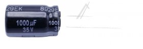 Panasonic 35v Radial Electrolytic 105 De - 1000uf-35v Eeufr1v102 Elco Radial 105° 12 5x20mm