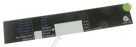 Operating Unit Screen - Pc Inlay (sve) [Arcelik]