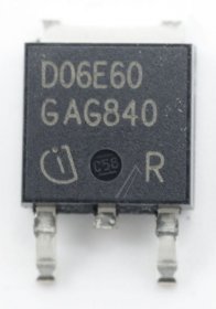 Infineon Smd Diode - D06e60 Smd-diode, 600v 14,7a, Smd To-252