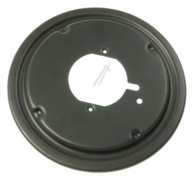 Teka Burner Head Spreader - 81221076 Fast Matt Black B flange Ffd Ef-60