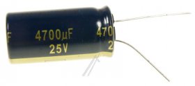 Panasonic 25v Radial Electrolytic 105 De - 4700uf-25v Eeufc1e472 El-cap Radial Pan 105° 18x35 5mm -rohs-