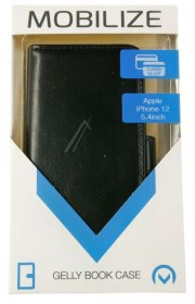Mobilize Leather Bag Gsm - 26398 Mobilize Elite Gelly Wallet Book Case Apple Iphone 12 Mini Black