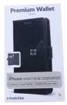 Mobilize Leather Bag Gsm - 28490 Mobilize Premium Gelly Wallet Book Case Apple Iphone 6-6s-7-8-se (2020-2022) Black