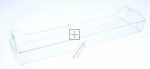 Refrigerator - Freezer Door Shelf - 1038287 Door Shelf [Amica]