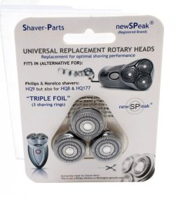 Newspeak Shaver Head - Hq9 Hq8 & Hq177 Shaver Head Alternative For Philips