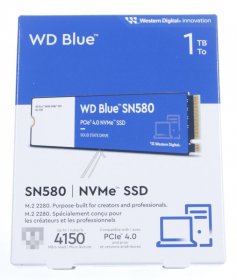 Western Digital Ssd M.2 - Wd Blue Sn580 Nvme Ssd 1tb M 2 Pcie Gen4