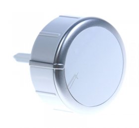 Control Knobs - C00446338 481010749323 Knob Silver Wp 15 [Whirlpool Indesit]