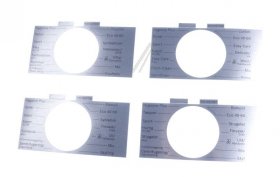 Program Washer Disc - 12039372 Adhesive Legend [Bosch Siemens]