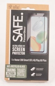 Safe By Panzerglass Display Protective Plastic Film - Sarnuwfg18200 Safe By Panzerglass Screen Protector W Black Frame Honor 200 Smart 5g | X7c 4g | Play 60 Plus 5g | Ultra-wide Fit