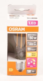 Osram E27 Led-emitter - St Plus Glow Dim Clas A 60 Cl 6 5 W-2200 2700 K E27 220-240v - LEDSCLA60GD 6,5
