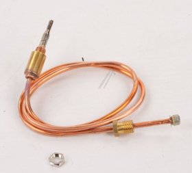 Thermocouple - C00648023 488000648023 Hob Thermocouple+nut L 500mm [Whirlpool Indesit]