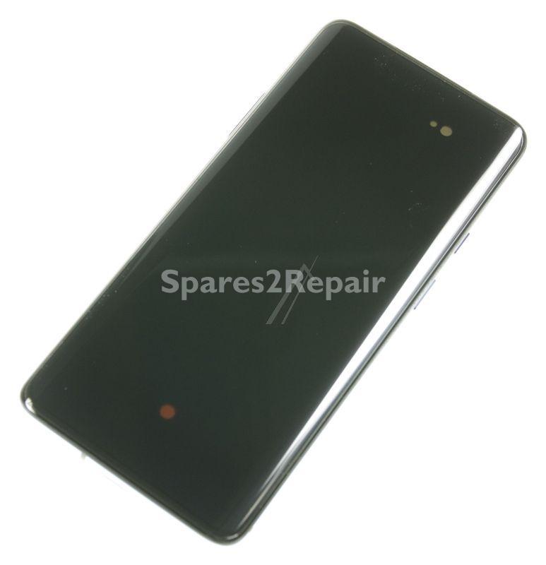 Oneplus Display Unit - 2011100057 4902417 Display + Touch + Frame For Oneplus 7 Pro Dual Sim - Nebula Blue