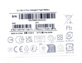 Dji Battery Consumer - Bwx140-2590-7 32 Cp ma 00000756 01 Dji Mini 4 Pro Battery