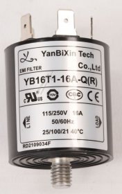 Kaltik | Vii Radio Interference Suppression - Yb16t1-16a-q(r) 3 000 000012 Emi Filter