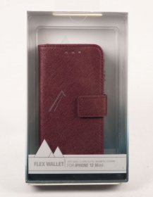 Mystyle Leather Bag Gsm - 26410 My Style Flex Wallet For Apple Iphone 12 Mini Bordeaux