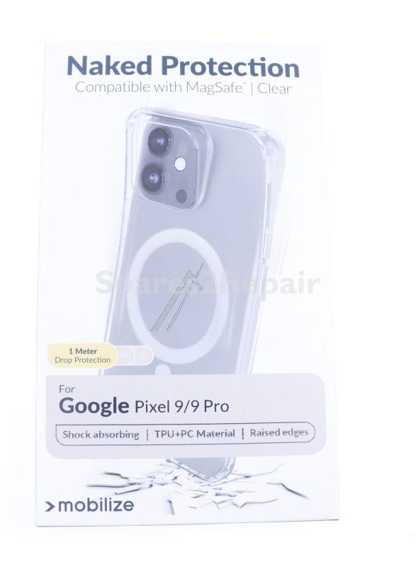 Mobilize Leather Bag Gsm - 29936 Mobilize Magsafe Compatible Naked Protection Case For Google Pixel 9-9pro Clear