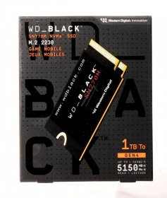 Western Digital Internal Ssd Drive - Wds100t3x0g Wd Black Sn770m 1tb M 2 2230 Nvme Ssd