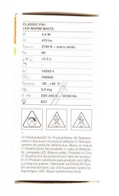 Osram E27 Led-emitter - Ac701590155 Led Clp40 3 4w 827 Filfr E27 P