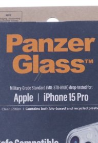 Panzerglass Leather Bag Gsm - 1181 Panzerglass Hardcase Magsafe Compatible With D3o Iphone 15 Pro