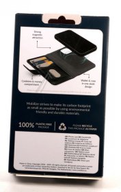 Mobilize Leather Bag Gsm - 29698 Mobilize 2in1 Magsafe Compatible Gelly Wallet Case Apple Iphone 16 Pro Black