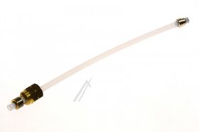 Connecting Hose For Coffee Machines - 5513219861 Tube Ptfe L150+nut+bush+insert (dls) [Delonghi]
