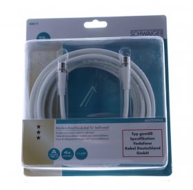 Schwaiger Koaxconnector - Kdak75532 Coaxial Cable 7 5m F-quick Class A++