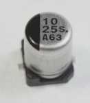 Panasonic 25v Smd electrolytics 85 Degre - 10uf-25v Smd-elco Pan 85° 4x5 4mm -rohs-compliant-