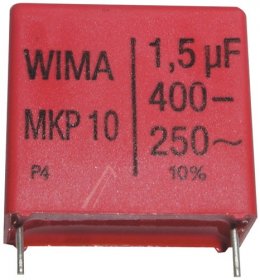 Wima Pulse Capacitors - 1,5uf-400v Mkp10 Impulse Capacitor Rm27,5