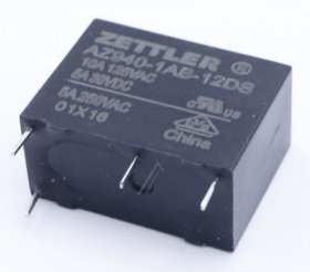 Zettler Pcb Relay To 12v - 12vdc 10a-400vac Relais, 1 Schliesser