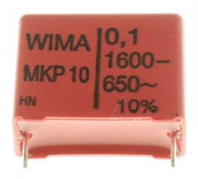 Wima Pulse Capacitors - 0,1uf-1600v Mkp10 Capacitor For Pulse Applications Pcm=22,5
