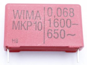 Wima Pulse Capacitors - 0,068uf-1600v Mkp10 Capacitor For Pulse Applications Pcm=27,5
