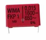 Wima Fkp1 Pulse Capacitor - 0 015uf-1600v Fkp1t021506b00jssd 0 015µf-1600v Fkp1 Impulse Capacitor Rm=27 5mm
