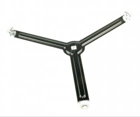 Sharp Driver Unit Disc Table - Plate Metal Support With 3 Wheels