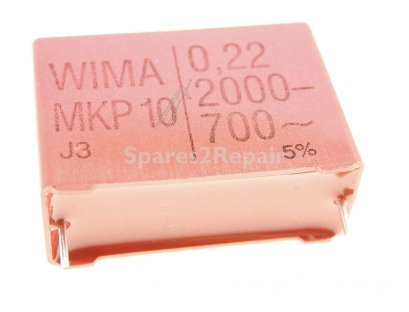 Wima Pulse Capacitors - 0,22uf-2000v Mkp10 Capacitor For Pulse Applications Pcm=37,5