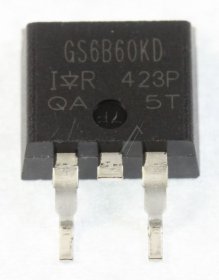 Infineon Smd Transistor - Gs6b60kd N-kanal Mosfet, 600v 18a, Smd D2pak