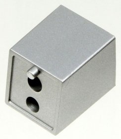 Oven Door Handles - 42122895 Handle Bracket (3d Quadra Newsilver) [Vestel]