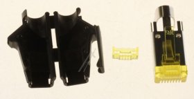 Hirose Electric Rj45-plug - Rj45 Plug For Cat6a Lead -black