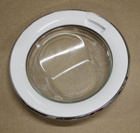 Washing Machine Window - 43028155 Complete Door Assembly [Candy Hoover]