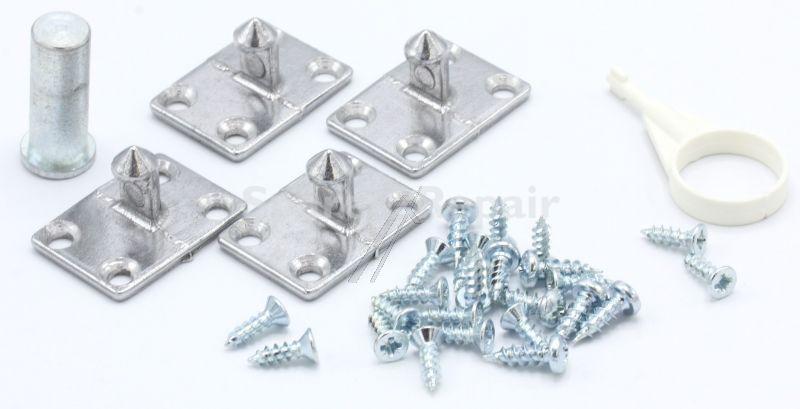 Smeg Mounting Parts - 697450240 Sliding Wood Fixing Assembly