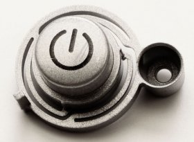 Switch Set - C00271361 488000271361 Option Button (5) Silver Indesit Ecotime [Whirlpool Indesit]