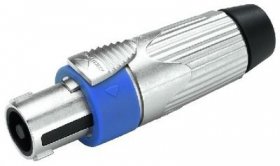 Neutrik Speaker Connector Male Waterpr - 4 Polige Kabelbuchse